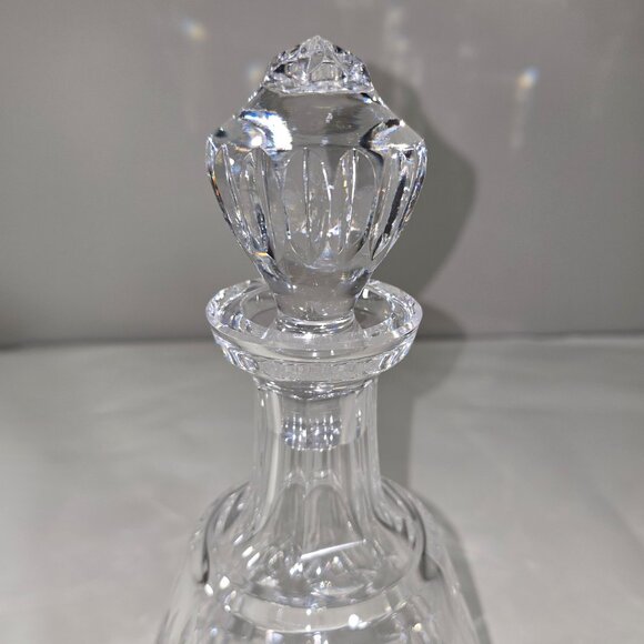 Vintage Waterford Cut Crystal Decanter Lismore Diamond Cut Pattern - Picture 3 of 14
